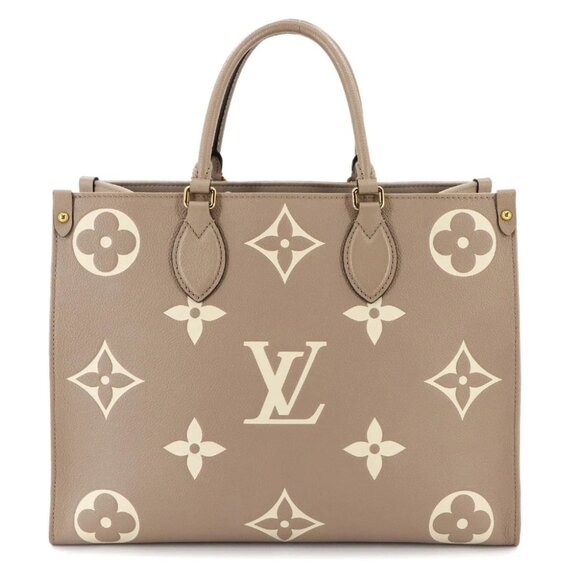 LOUIS VUITTON Bicolor Monogram Empreinte Onthego MM Tote Bag M45494 90281977 - Picture 1 of 8